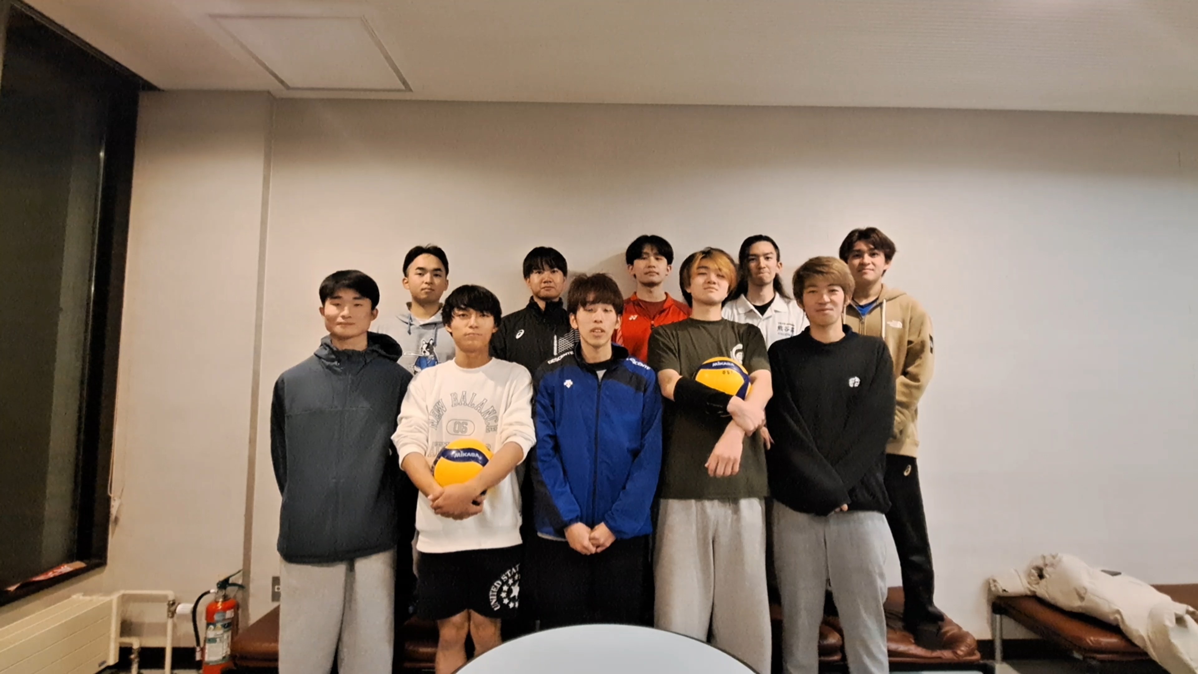 男子バレーボール部