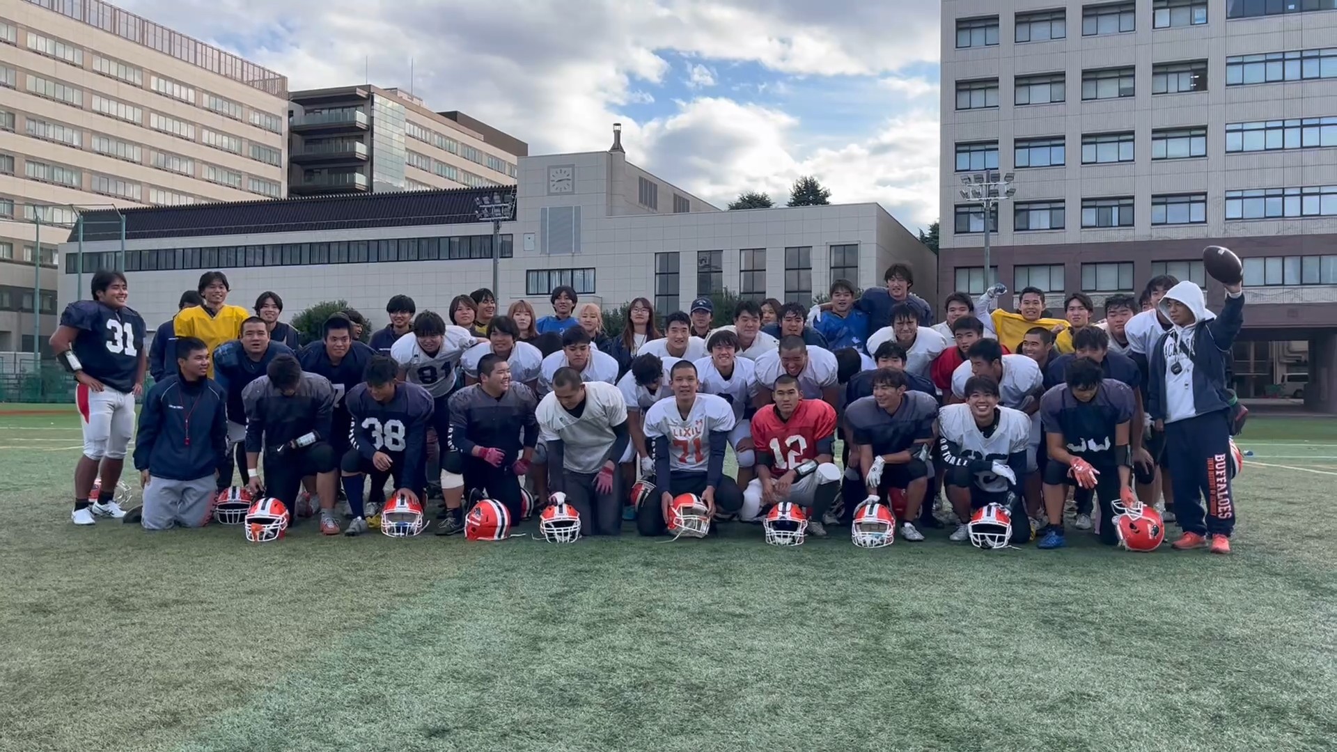 アメリカンフットボール部