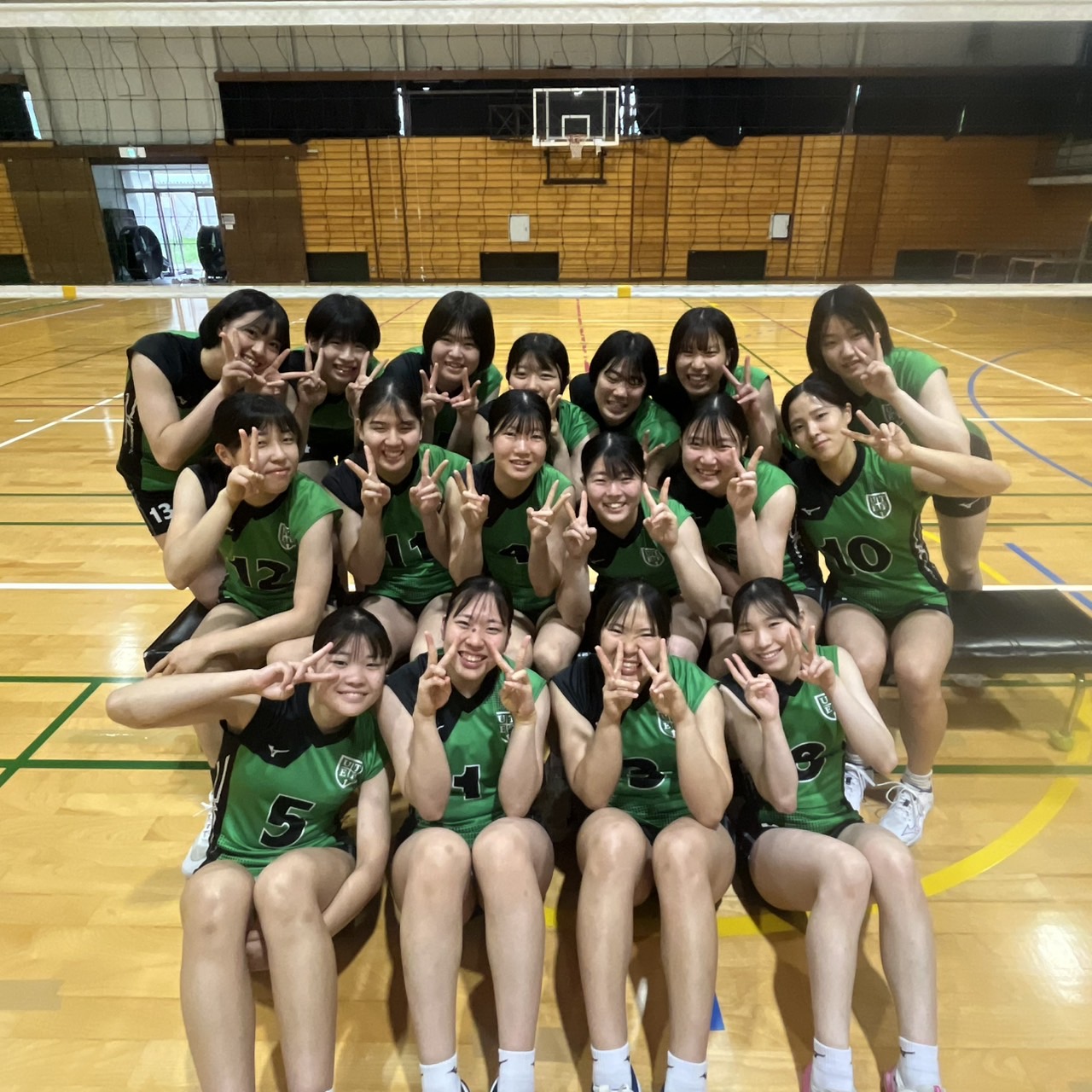 女子バレーボール部