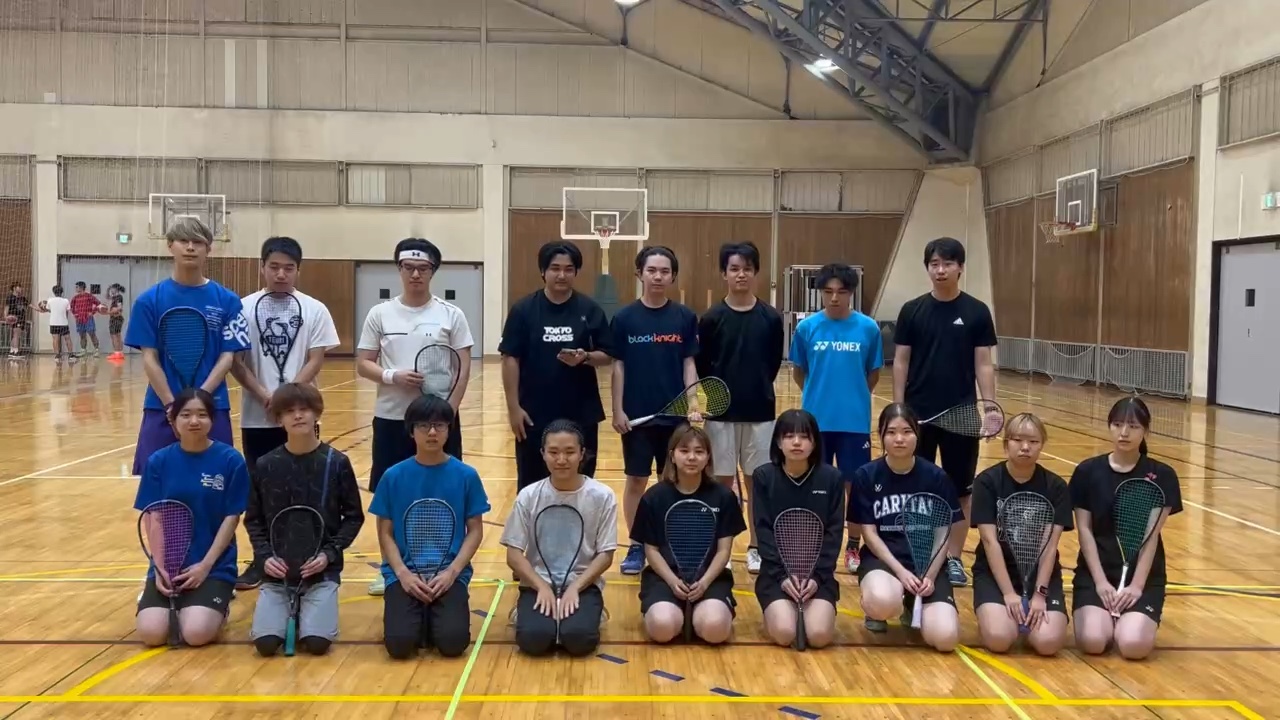 クロスミントン部
