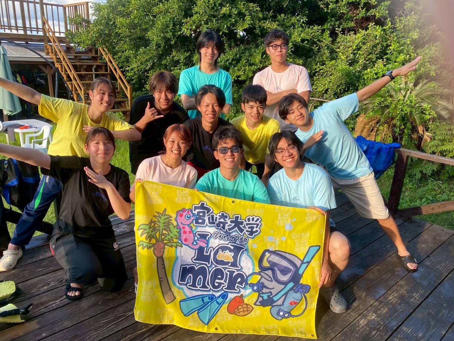 宮崎大学ダイビング部　La mer