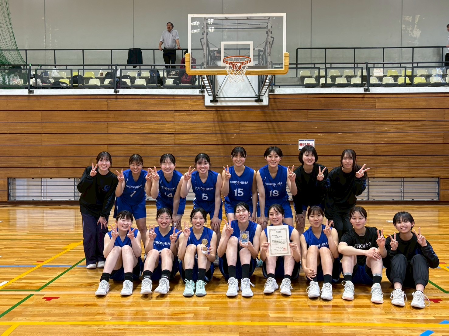 広島大学体育会女子バスケットボール部