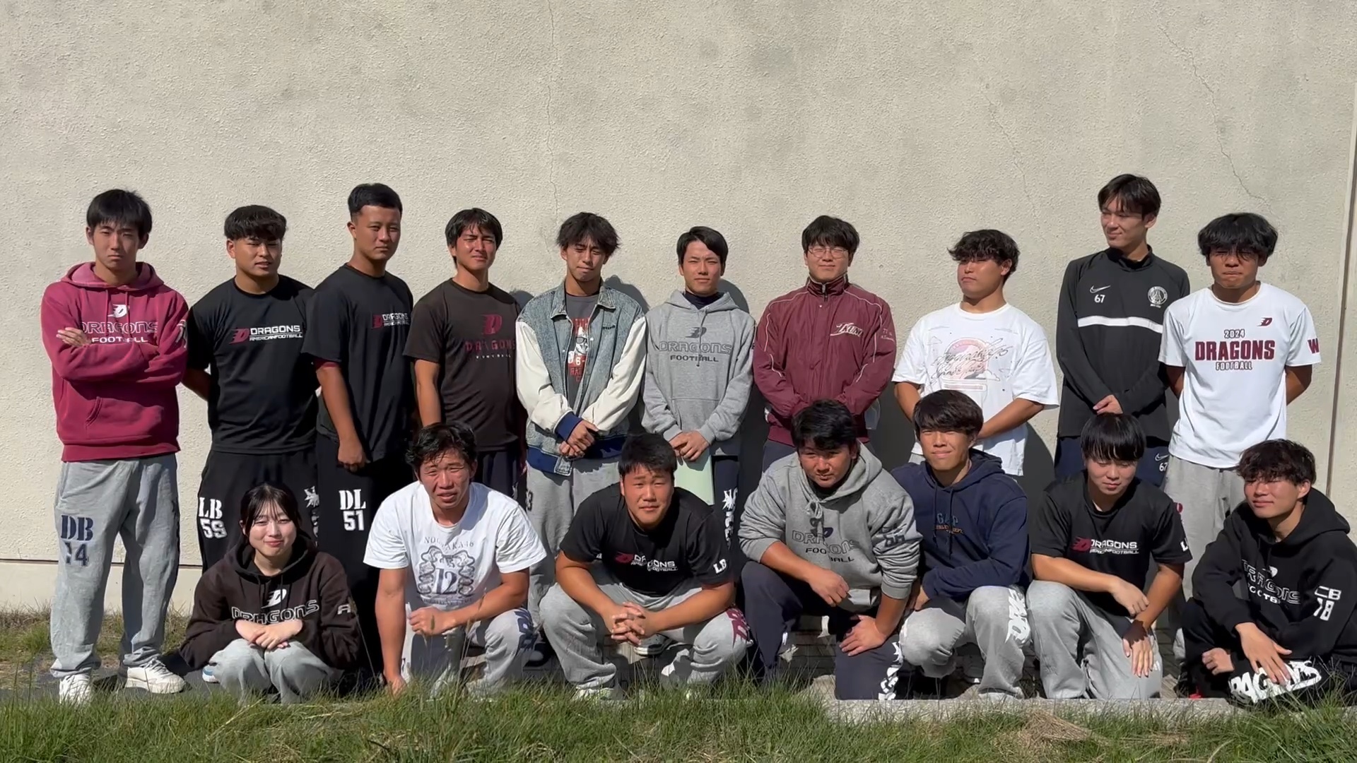 アメリカンフットボール部DRAGONS