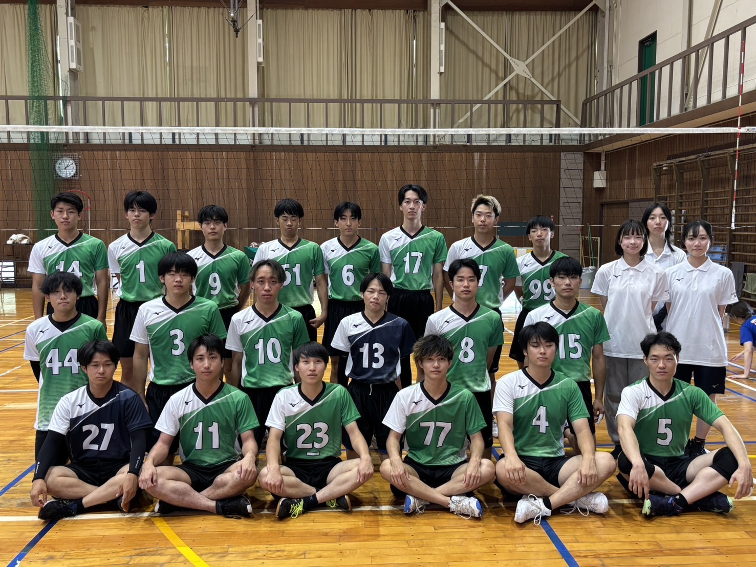 山口大学男子バレーボール部