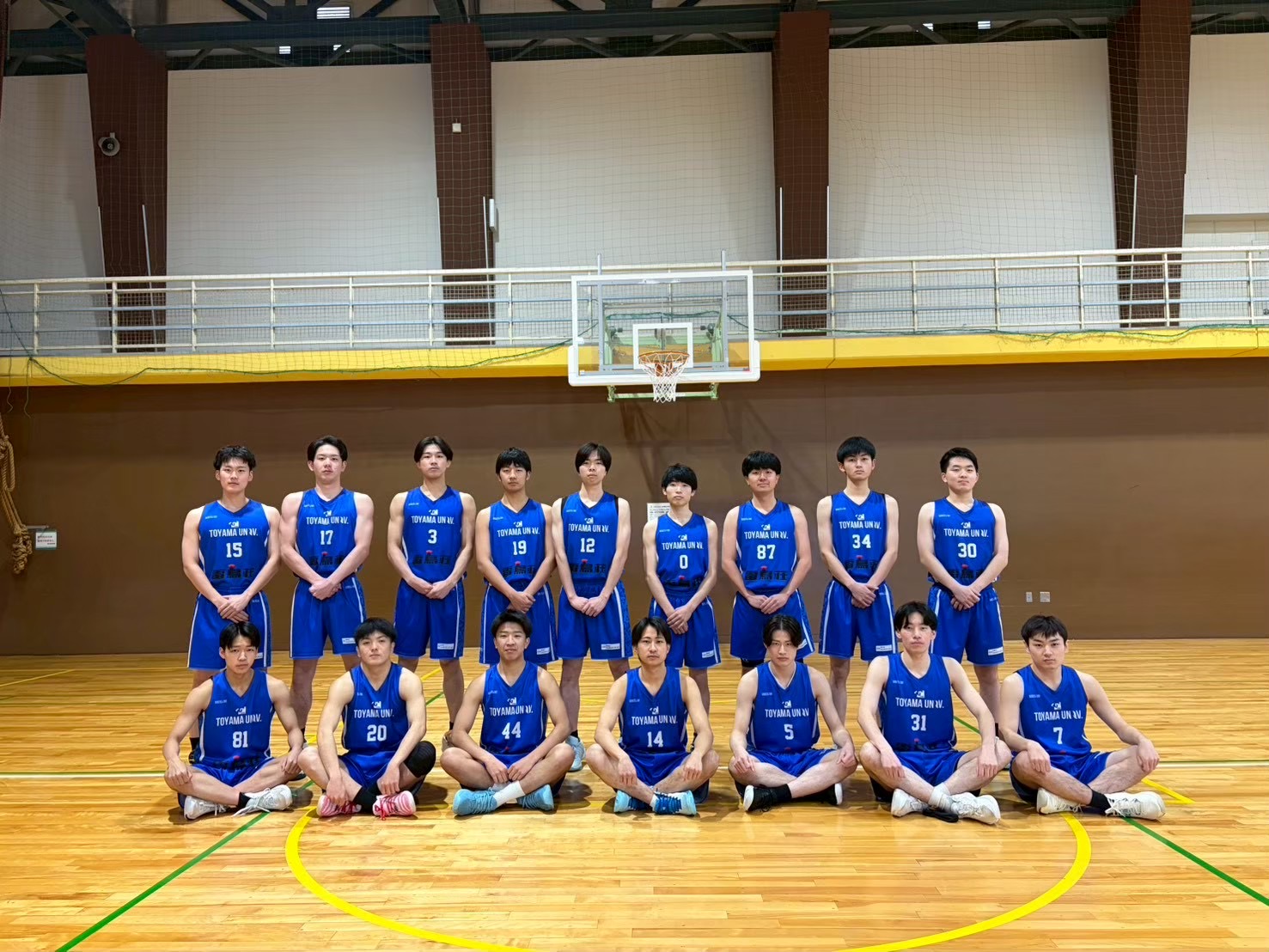富山大学 男子バスケットボール部