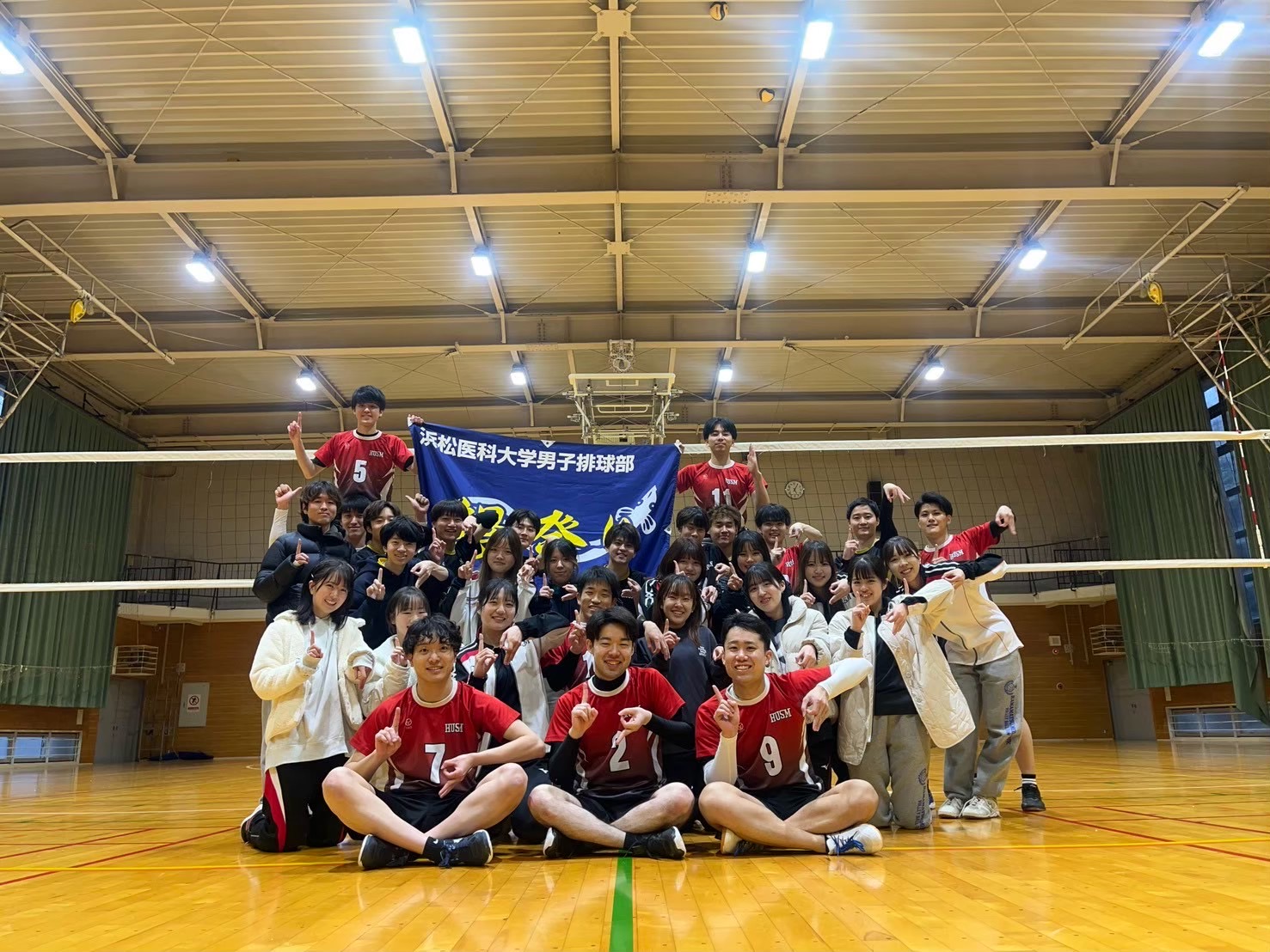 男子バレーボール部