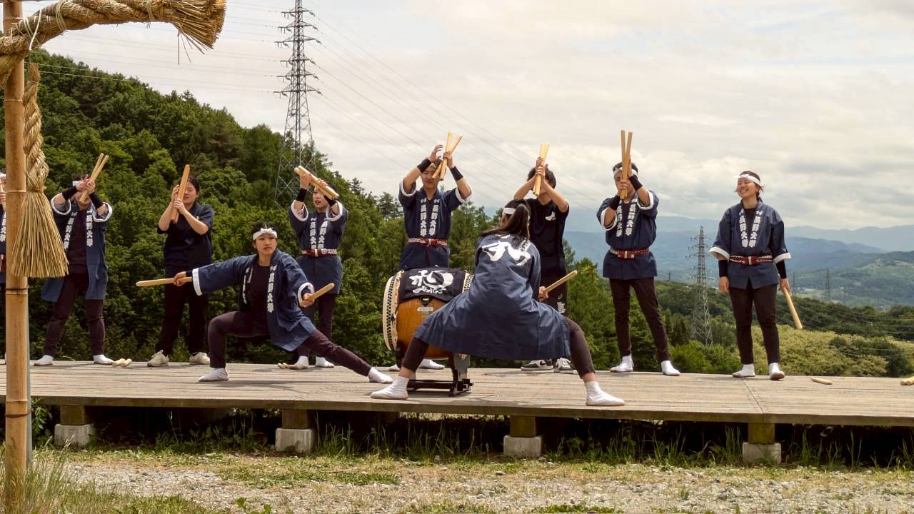 長野大学 和太鼓サークル「和(NAGI)」