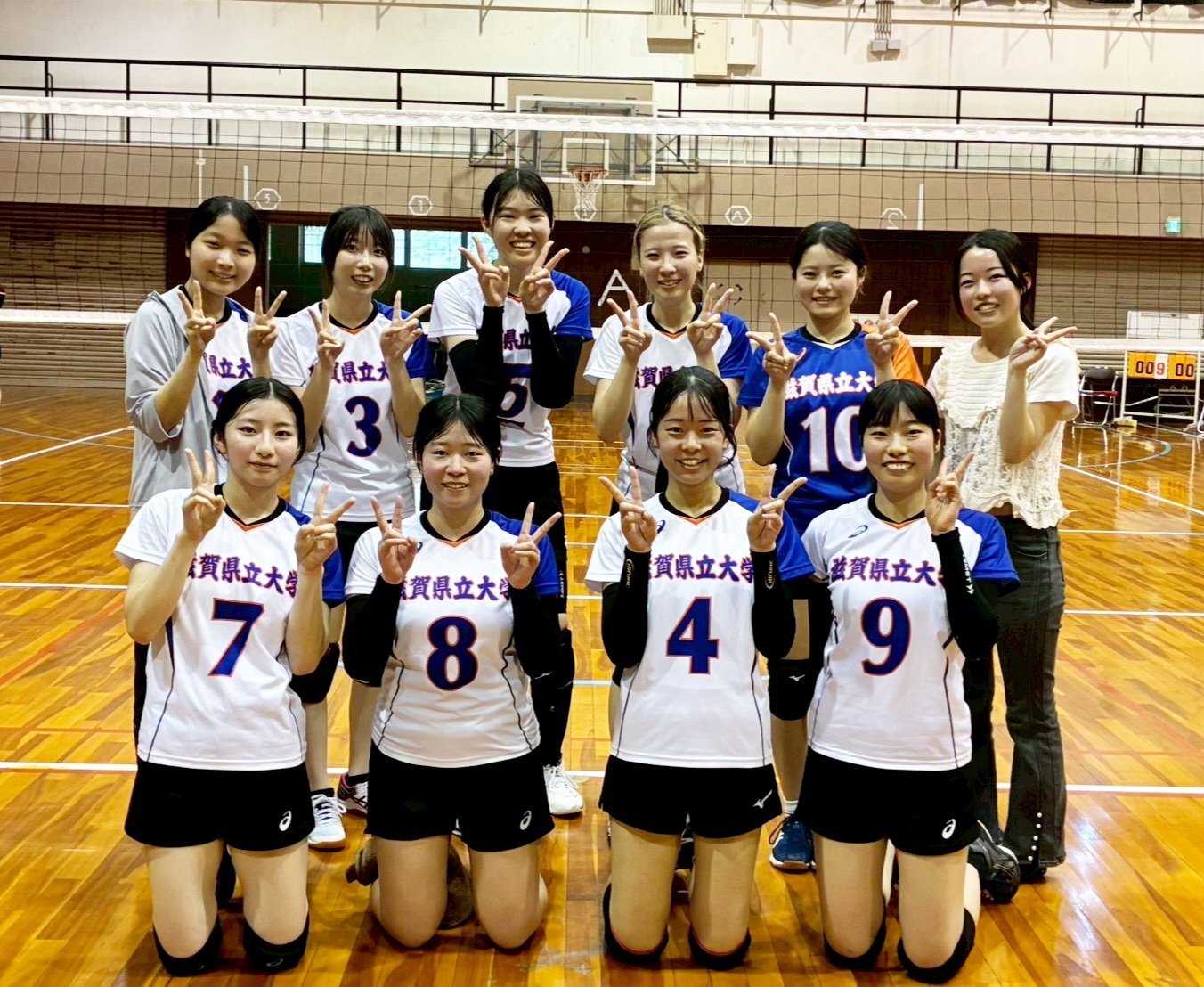 女子バレーボール部