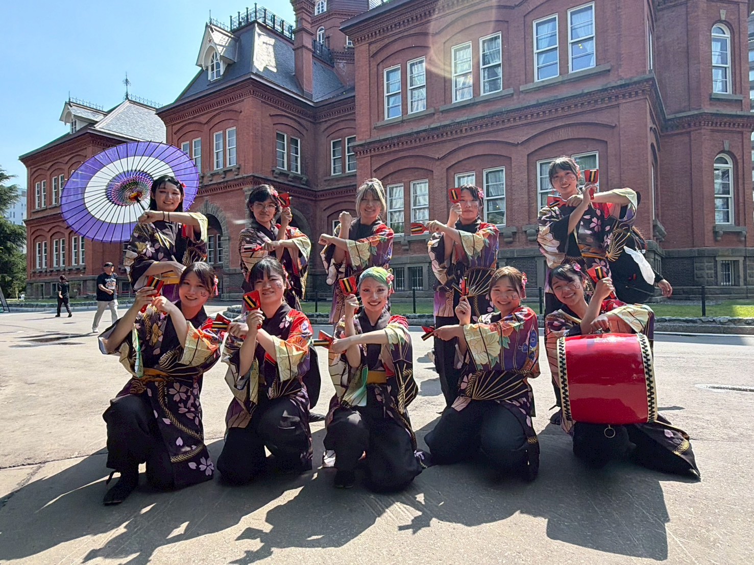 北教大岩見沢校YOSAKOI「迅」