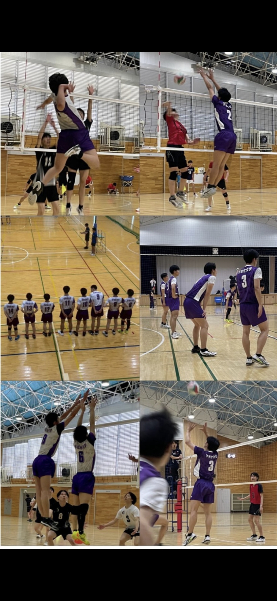 男子バレーボール部