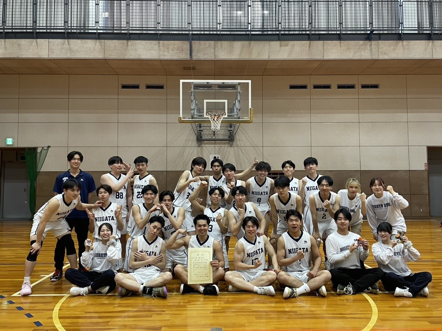 新潟大学　男子バスケットボール部